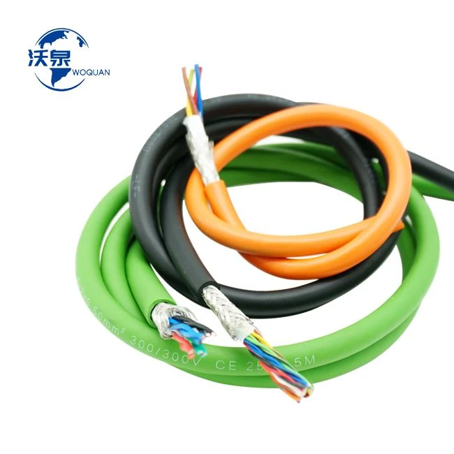 Cable de control de robot de alambre blindado