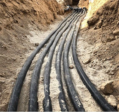 Underground Copper High Voltage Cable Underground Copper High Voltage Cable